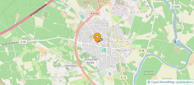 localisation de l'entreprise MADAME CATHERINE SALES  BESSAN