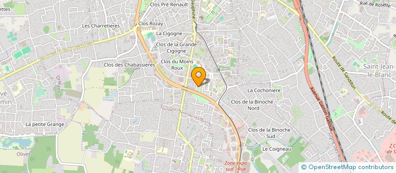 localisation de l'entreprise MADAME CATHERINE SALMON-SAYOUS à ORLEANS