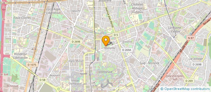 localisation de l'entreprise MADAME CATHERINE SALOS à GRENOBLE