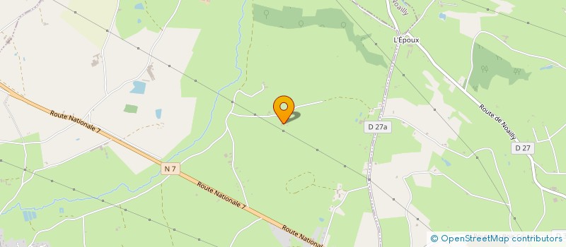 localisation de l'entreprise MADAME CATHERINE SANCHEZ  NOAILLY