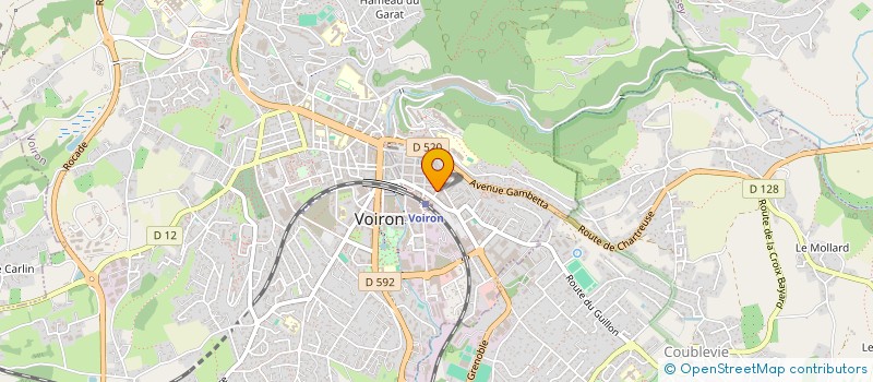 localisation de l'entreprise MADAME CATHERINE SANCHEZ à VOIRON