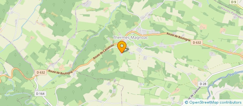 localisation de l'entreprise MADAME CATHERINE SANDERSON  THERMES-MAGNOAC
