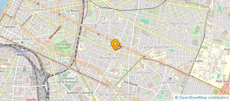 localisation de l'entreprise MADAME CATHERINE SANTORO à LYON