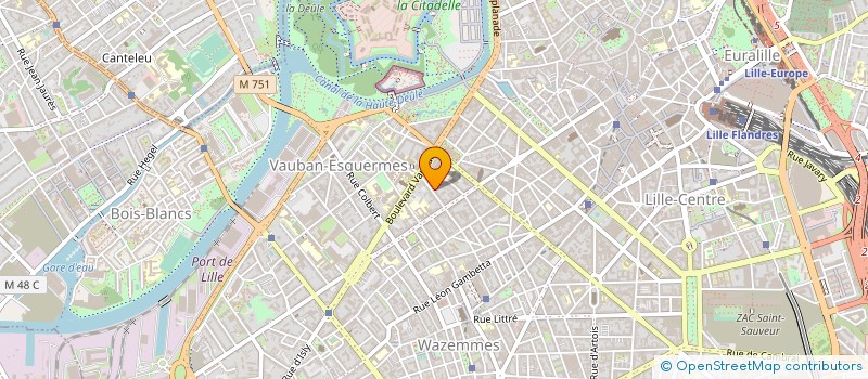 localisation de l'entreprise MADAME CATHERINE SARAZIN à LILLE