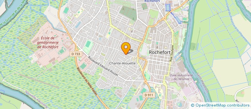 localisation de l'entreprise MADAME CATHERINE SAREZZA  ROCHEFORT