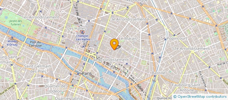 localisation de l'entreprise MADAME CATHERINE SARMONT  PARIS 04