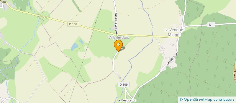 localisation de l'entreprise MADAME CATHERINE SAUNOT à VILLY-LE-BOIS