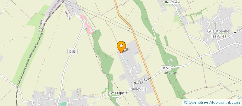 localisation de l'entreprise MADAME CATHERINE SAUVAGE  SAINT-VALERY-EN-CAUX