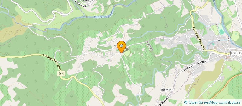 localisation de l'entreprise MADAME CATHERINE SAUZET  LABLACHERE