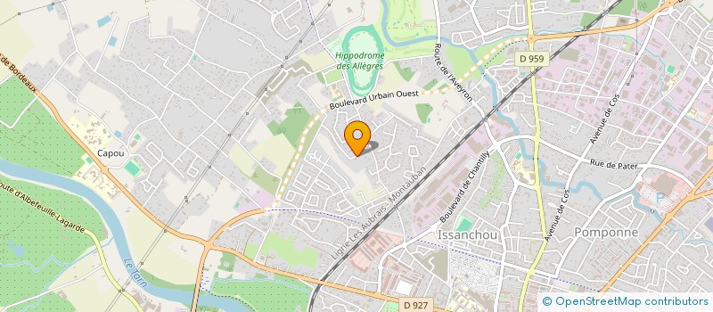 localisation de l'entreprise MADAME CATHERINE SAVEY  MONTAUBAN