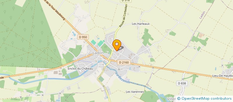 localisation de l'entreprise MADAME CATHERINE SAVRE à LADON