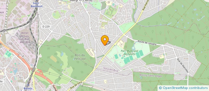 localisation de l'entreprise MADAME CATHERINE SCANZI  SUCY-EN-BRIE