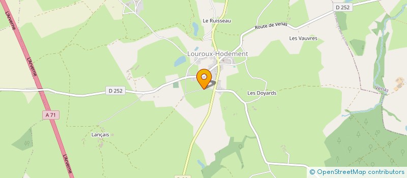 localisation de l'entreprise MADAME CATHERINE SCHEFFMANN  SAINT-CAPRAIS