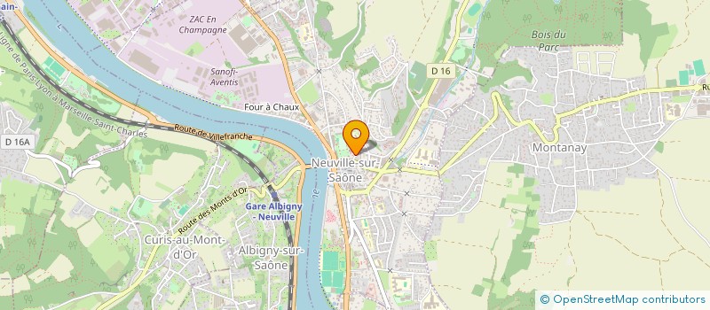 localisation de l'entreprise MADAME CATHERINE SCHEID  NEUVILLE-SUR-SAONE