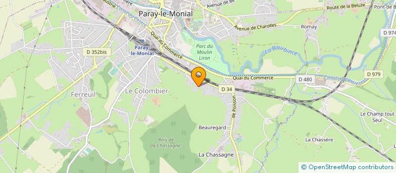 localisation de l'entreprise MADAME CATHERINE SCHEID  PARAY-LE-MONIAL