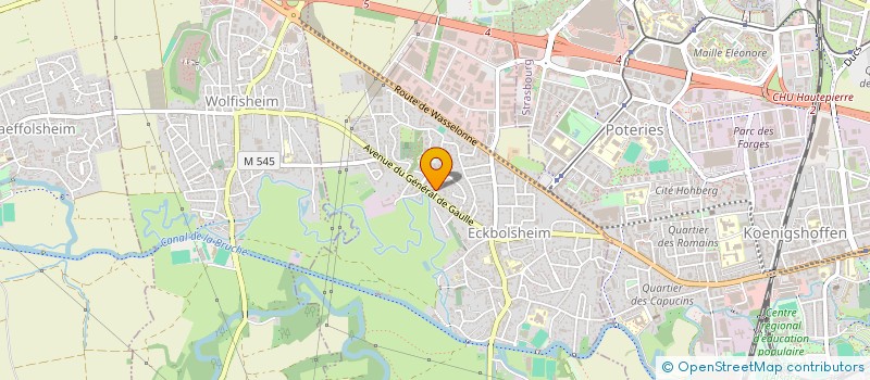 localisation de l'entreprise MADAME CATHERINE SCHENCK  ECKBOLSHEIM