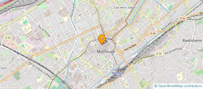 localisation de l'entreprise MADAME CATHERINE SCHILLING-DORNER  MULHOUSE