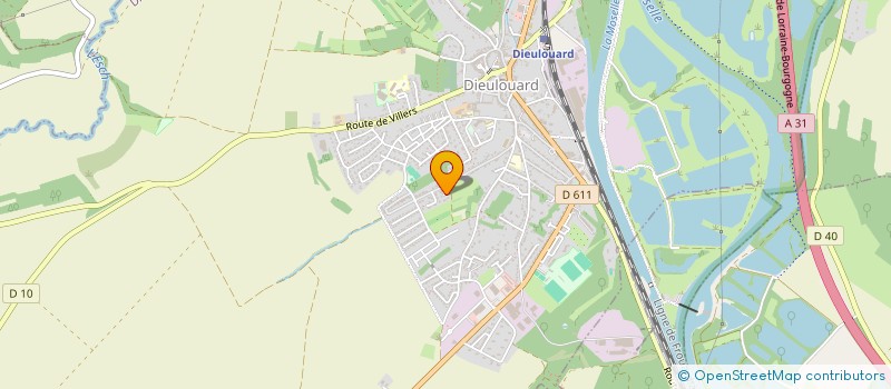 localisation de l'entreprise MADAME CATHERINE SCHILLINGER à DIEULOUARD