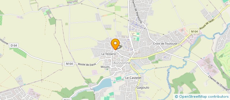 localisation de l'entreprise MADAME CATHERINE SCHMITT à AUSSONNE