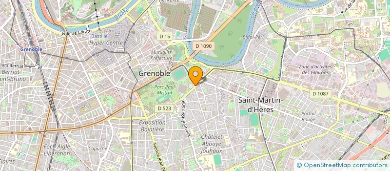 localisation de l'entreprise MADAME CATHERINE SCHMUTZ  GRENOBLE
