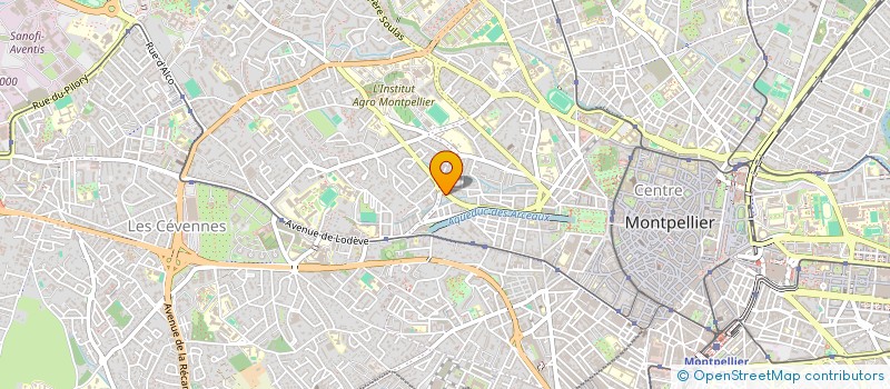 localisation de l'entreprise MADAME CATHERINE SCHNEIDER à MONTPELLIER