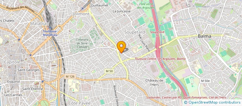 localisation de l'entreprise MADAME CATHERINE SCHNEIDER à TOULOUSE