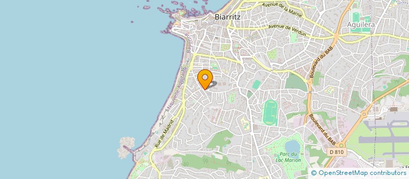 localisation de l'entreprise MADAME CATHERINE SCHROEDER à BIARRITZ