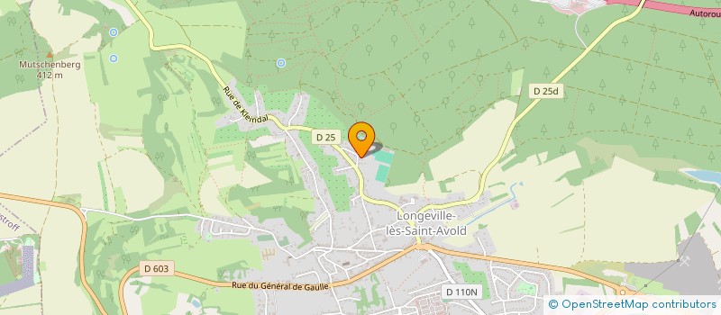 localisation de l'entreprise MADAME CATHERINE SCHROEDER  LONGEVILLE-LES-SAINT-AVOLD