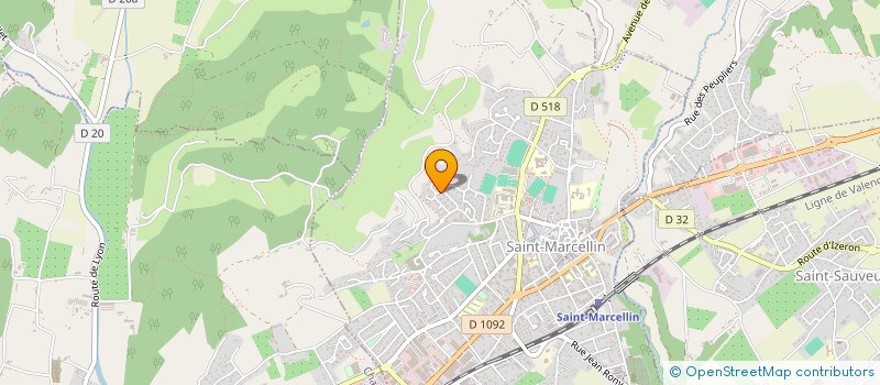 localisation de l'entreprise MADAME CATHERINE SCOTTON  SAINT-MARCELLIN