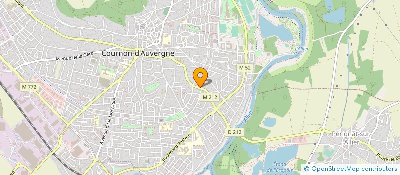 localisation de l'entreprise MADAME CATHERINE SEBILLE à COURNON-D'AUVERGNE