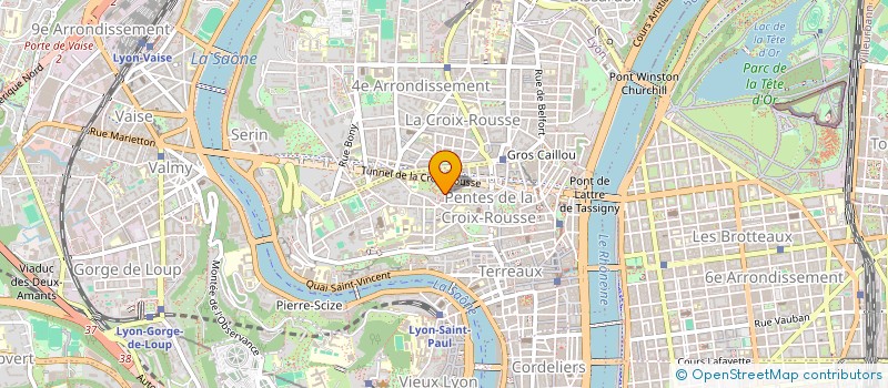 localisation de l'entreprise MADAME CATHERINE SEGERAL à LYON