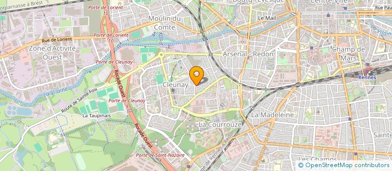 localisation de l'entreprise MADAME CATHERINE SEIGNEUR  RENNES