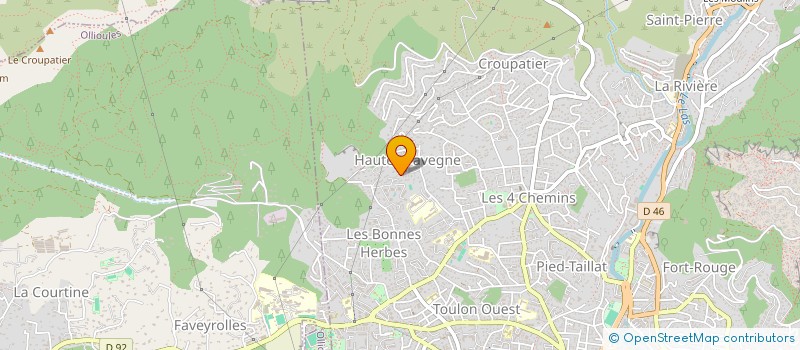 localisation de l'entreprise MADAME CATHERINE SEJEAU  TOULON