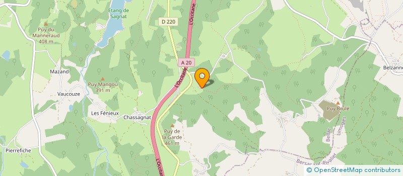 localisation de l'entreprise MADAME CATHERINE SELLE  BESSINES-SUR-GARTEMPE