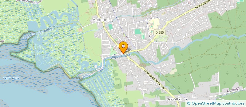 localisation de l'entreprise MADAME CATHERINE SENEGAS  AUDENGE