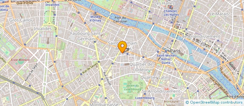 localisation de l'entreprise MADAME CATHERINE SERAIN  PARIS