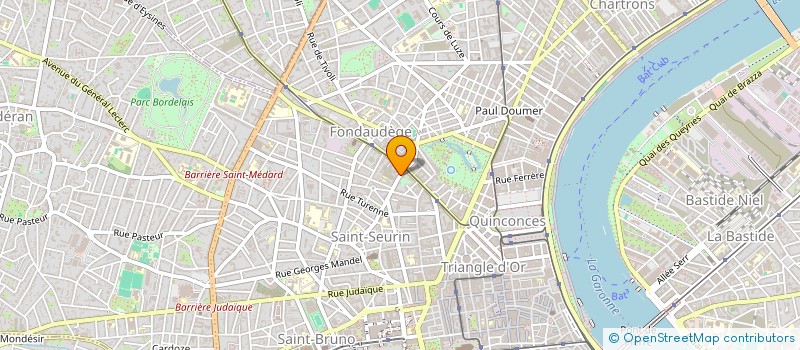 localisation de l'entreprise MADAME CATHERINE SERIE  BORDEAUX