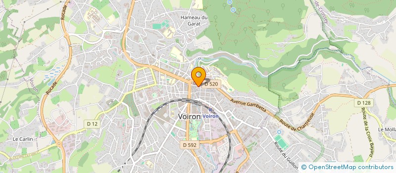 localisation de l'entreprise MADAME CATHERINE SEURRE à VOIRON