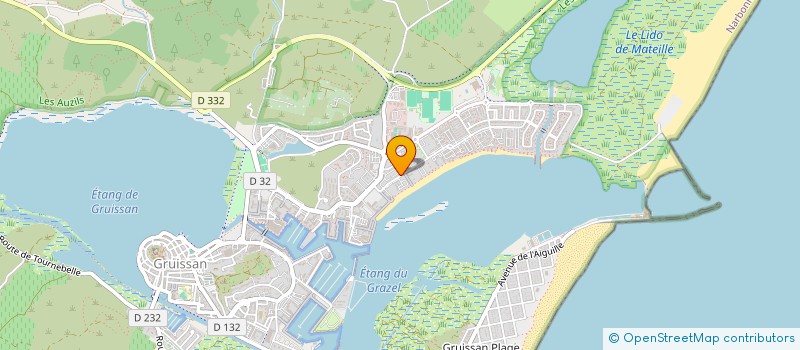 localisation de l'entreprise MADAME CATHERINE SEVERIN  GRUISSAN