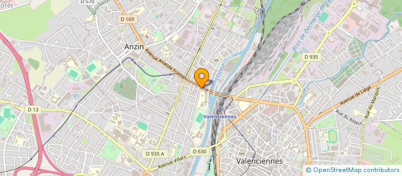 localisation de l'entreprise MADAME CATHERINE SEYS à VALENCIENNES