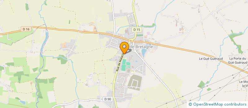 localisation de l'entreprise MADAME CATHERINE SICARD  FAY-DE-BRETAGNE