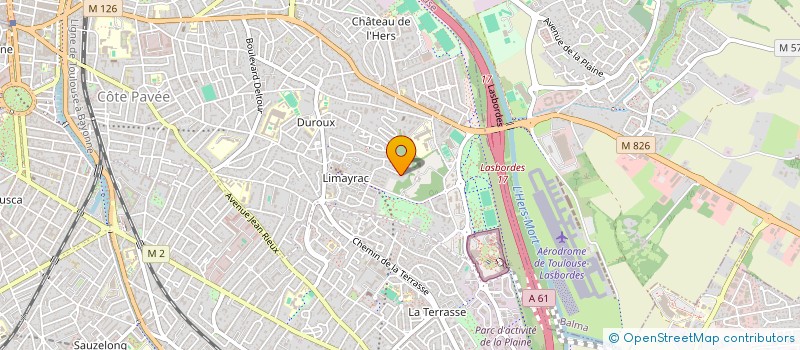 localisation de l'entreprise MADAME CATHERINE SIGUIER  TOULOUSE