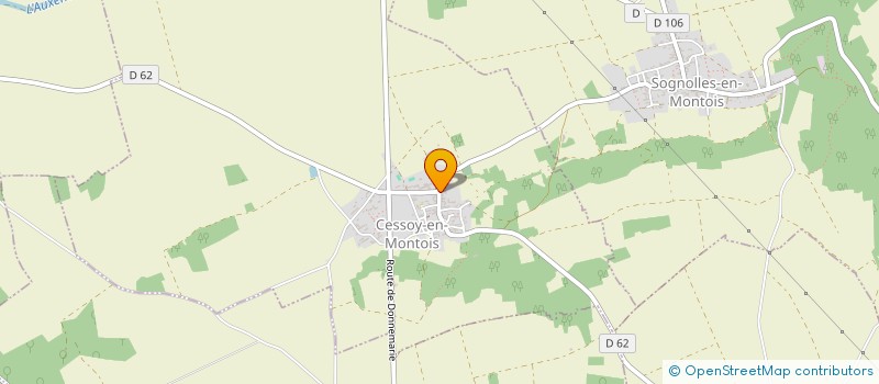 localisation de l'entreprise MADAME CATHERINE SILVESTRE  CESSOY-EN-MONTOIS