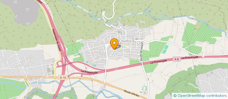 localisation de l'entreprise MADAME CATHERINE SILVESTRE  COUDOUX