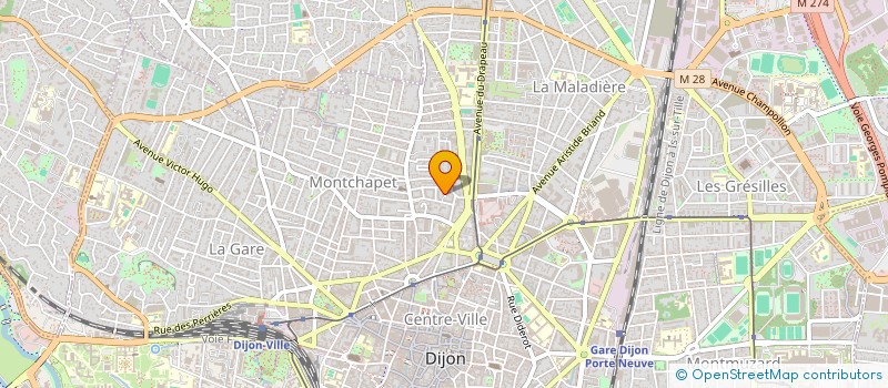 localisation de l'entreprise MADAME CATHERINE SIMEON  DIJON