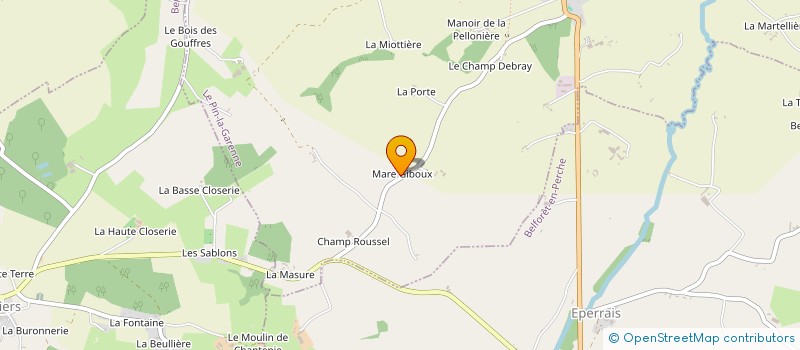 localisation de l'entreprise MADAME CATHERINE SIMON à LE PIN-LA-GARENNE
