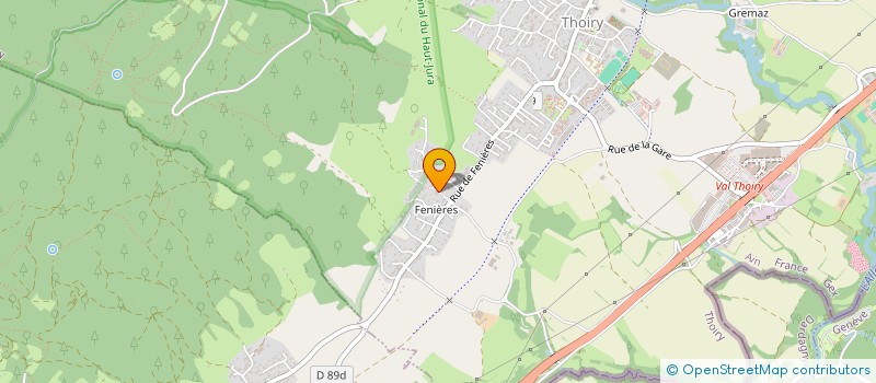 localisation de l'entreprise MADAME CATHERINE SIMOND  THOIRY