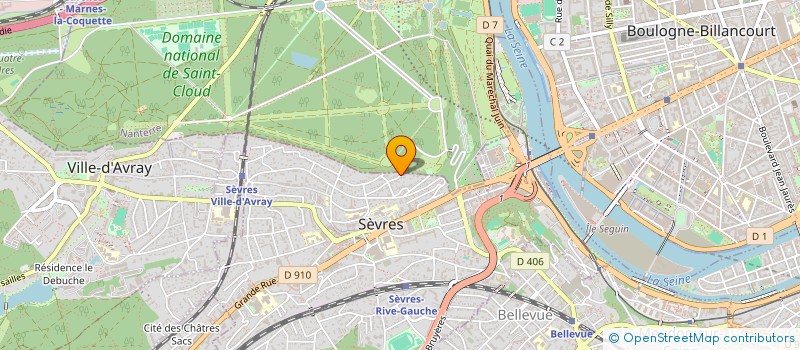 localisation de l'entreprise MADAME CATHERINE SIMONIELLO à SEVRES