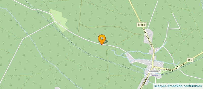 localisation de l'entreprise MADAME CATHERINE SINSOUT  SAUMOS