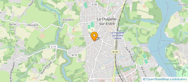 localisation de l'entreprise MADAME CATHERINE SINTEFF  OLIVET